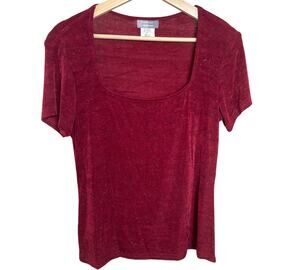 Y2K Urban Works Made In USA Medium Red Top